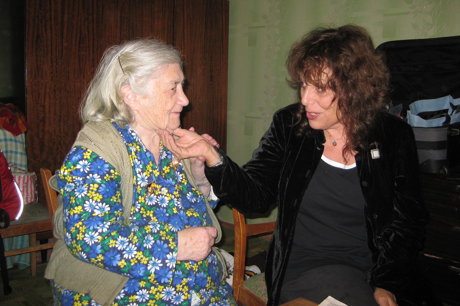 Zane Buzby and Tsyle B Bringing relief to Holocaust Survivors