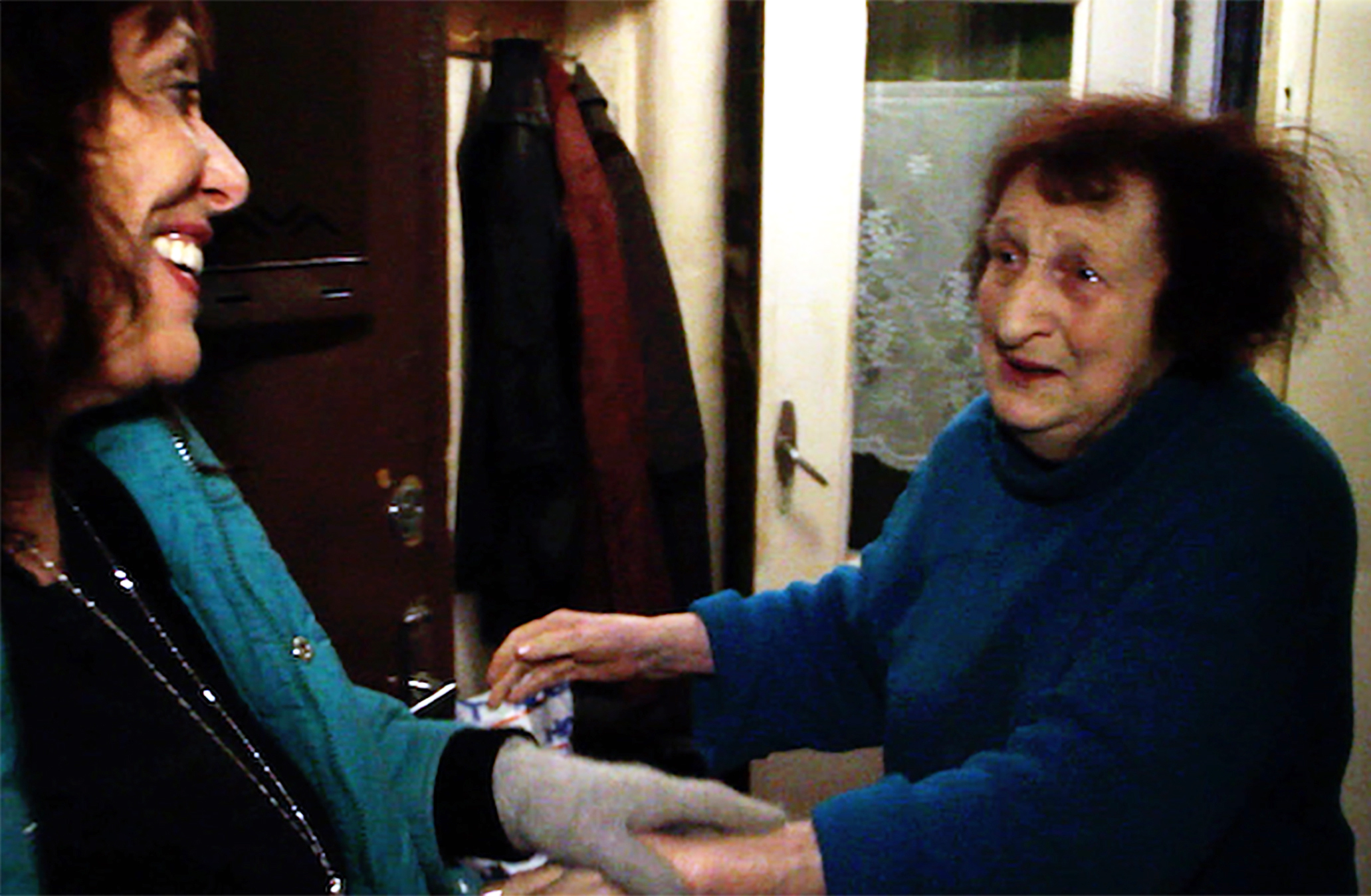 Zane brings aid to Zelda Zareka Bringing relief to Holocaust Survivors