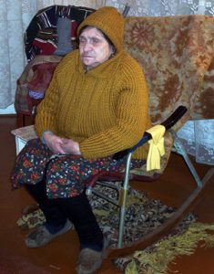 Holocaust Survivor Fanya-K-Pinsk in Belarus, 2005