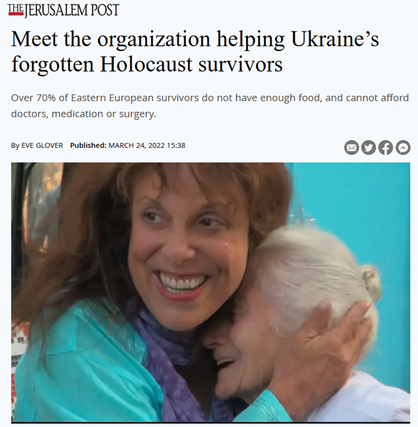 Survivor Mitzvah Project featured in Jerusalem Post